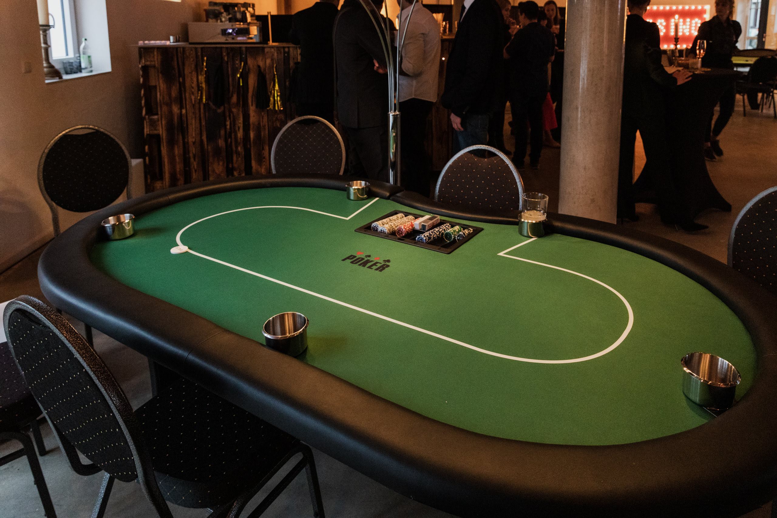 Pokertisch grün, Mietmöbel München